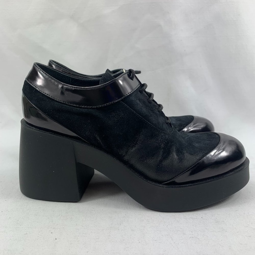 STRATEGIA Women's Elettra Black Velour Booties